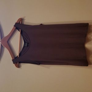 Eileen Fisher Brown Silk Tunic